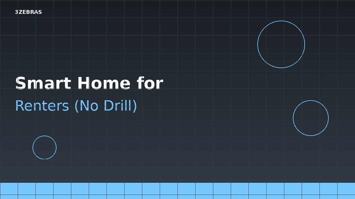 Photo inspiration: Picture Idea: Smart Home For Renters Complete No Drill Setup Guide